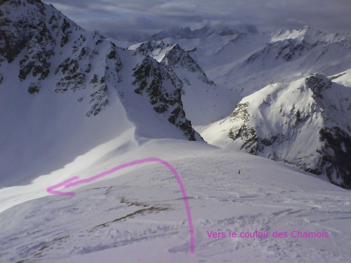 En direction des Chamois
