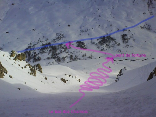 a fin est large, poudreuse, pentée, le pied... s'il y a assez de neige !