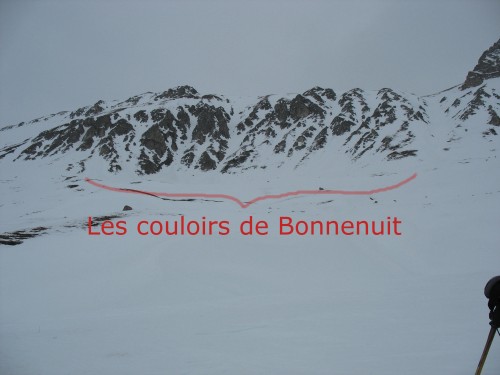 Le massif côté Bonnenuit