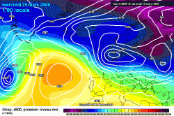 ...Et selon ECMWF...