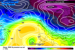 gfs1 Mercredi selon GFS...