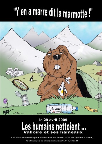 Nettoyage de printemps à Valloire
